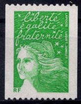 2003 - France 3535B - Marianne de Luquet, Lettre verte mention RF (vert) Roulette
