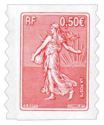 2003 - France Adh�sif 36 (3619) Centenaire de la Semeuse de Roty