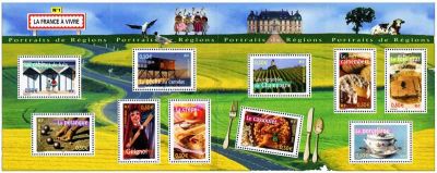 2003 - France BF_57 Portraits de r�gions - La France � vivre (1)