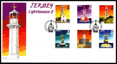 2003 - Jersey Enveloppe 1er jour n� 1087 - Phares (2)