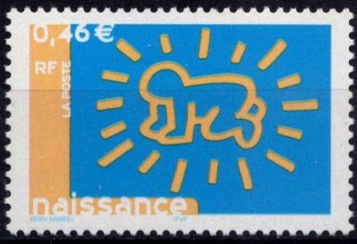 2003 - Timbre de France n�3541 - Timbre pour naissances