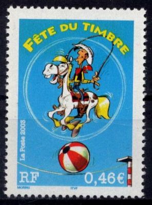 2003 - Timbre de France n�3546 - F�te du timbre, Lucky Luke