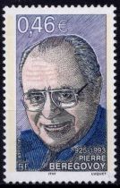 2003 - Timbre de France n°3553 - Hommage à Pierre Bérégovoy (1925-1993)