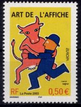 2003 - Timbre de France n°3556 - Europa, l\'Art de l\'affiche