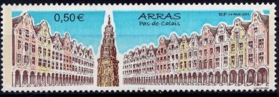 2003 - Timbre de France n�3605 - S�rie touristique, Arras - Pas-de-Calais