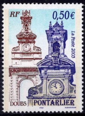 2003 - Timbre de France n�3608 - S�rie touristique, Pontarlier - Doubs