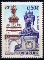 2003 - Timbre de France n°3608 - Série touristique, Pontarlier - Doubs