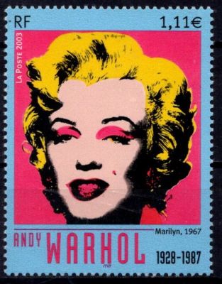 2003 - Timbre de France n�3628 - S�rie artistique - Andy Warhol (1928-1987)