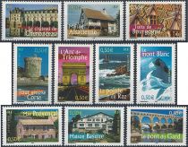 2003 - Timbres de France n&deg;3595/3604 - La Timbre de France n&deg;&agrave; voir - Portraits de r&eacute;gions, la Timbre de France n&deg;&agrave; vivre 2 (Tim