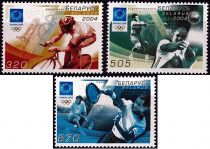 2004 - Bielorussie timbres n° 509/511 - Jeux olympiques d\'été - 2004 Athènes