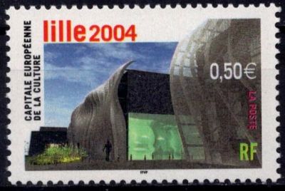2004 - France Timbre n� 3638 - Lille, capitale europ�enne de la Culture en 2004