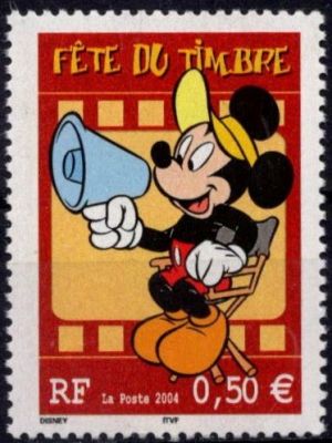 2004 - France Timbre n� 3641 - F�te du timbre - Mickey