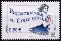 2004 - France Timbre n&deg; 3644 - Bicentenaire du Code Civil