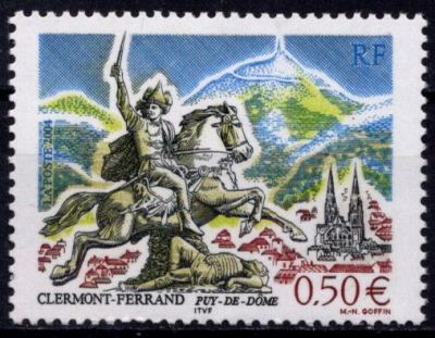 2004 - France Timbre n� 3656 - Clermont-Ferrand (Puy-de-D�me)
