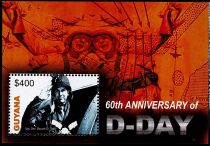 2004 - Guyana n° BF475 - 2ème Guerre mondiale - 60e anniversaire du débarquement du 6 juin 1944