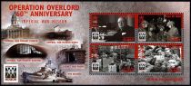 2004 - Ile de Man n° BF55 - 2ème Guerre mondiale - 60e anniversaire du débarquement du 6 juin 1944