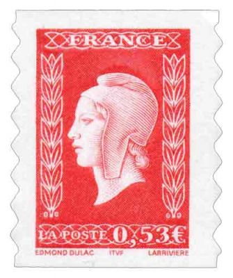 2005 - France Adh�sif 66 (3841) 60�me anniversaire de la Marianne de Dulac