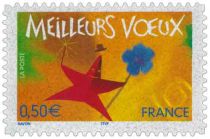 2005 - France Adhésifs 44_48 (3722_3726) 5 valeurs \ Meilleurs Vux\ 