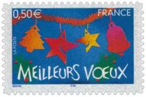 2005 - France Adhésifs 44_48 (3722_3726) 5 valeurs \ Meilleurs Vux\ 