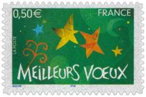 2005 - France Adhésifs 44_48 (3722_3726) 5 valeurs \ Meilleurs Vux\ 