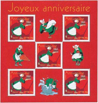 2005 - France BF_83 Timbre pour Anniversaire - Centenaire de B�cassine