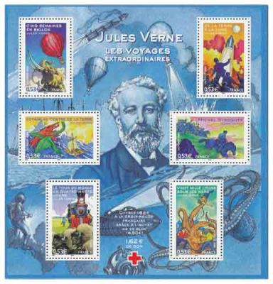 2005 - France BF_85 H�ros de romans de l\'�crivain Jules Verne