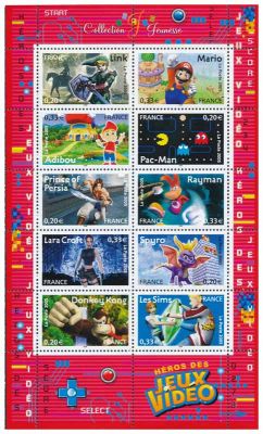 2005 - France BF_91 \ Collection jeunesse\  - H�ros des jeux vid�o