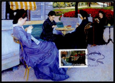 2006 - France 10 CM Autoadh�sifs n� 74/83 - Peinture - Les impressionnistes