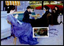 2006 - France 10 CM Autoadh&eacute;sifs n&deg; 74/83 - Peinture - Les impressionnistes