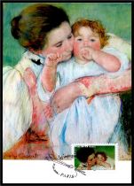 2006 - France 10 CM Autoadh&eacute;sifs n&deg; 74/83 - Peinture - Les impressionnistes