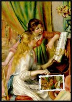 2006 - France 10 CM Autoadh&eacute;sifs n&deg; 74/83 - Peinture - Les impressionnistes