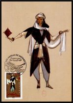 2006 - France 6 Cartes Maximum n&deg; 3917/3922 - Personnages c&eacute;l&egrave;bres - Op&eacute;ra de Mozart