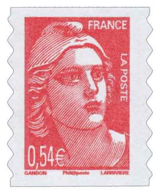 2006 - France Adh�sif 96 (3977) 60�me anniversaire de la Marianne de Gandon