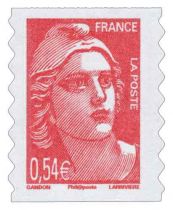 2006 - France Adhésif 96 (3977) 60ème anniversaire de la Marianne de Gandon