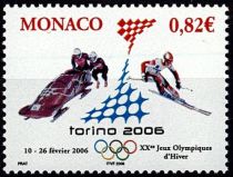2006 - Monaco n° 2528 - Sports - JO hiver - 2006 Turin