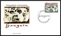 2006 - Polyn&eacute;sie Fran&ccedil;aise FDC n&deg; 795/796 - Oeuvres du peintre Paul Gauguin