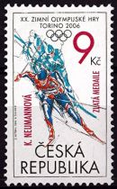 2006 - République Tcheque Timbre n° 428 - Jeux Olympiques d\'hiver - 2006 Turin