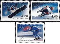 2006 - Russie timbres n° 6916/6918 - Jeux Olympiques d\'hiver - 2006 Turin