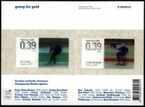 2006 - Timbres Pays-Bas 2316/2317 - JO d\'hiver, Turin 2006