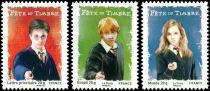 2007 - France Adhésifs 114_116 (4024A_4026A) Fête du timbre - \ Harry Potter\ 