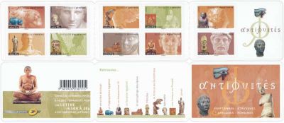 2007 - France Adh�sifs BC104 Carnet Arts - Antiquit�s