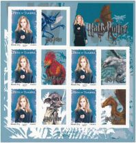 2007 - France Adhésifs F114_F116 - Fête du timbre - \ Harry Potter\  -  Feuillets avec 5 vignettes illustrées différentes