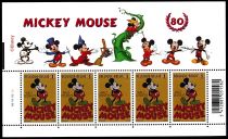 2008 - Belgique F3766 - 80ème anniversaire de Mickey, Walt Disney