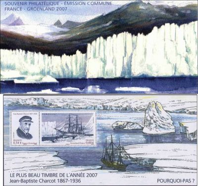 2008 - Timbre Bloc Souvenir France Jean Baptiste Charcot - 34