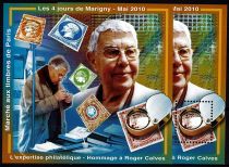 2010 - France Blocs Marigny 22D + 22ND - Hommage à l\'expert Roger Calves