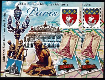 2016 - France Blocs Marigny 28D + 28ND - L\'Op�ra de Paris
