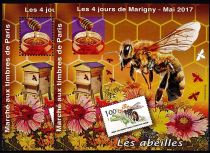 2017 - France Blocs Marigny 29D + 29ND - Les Abeilles 