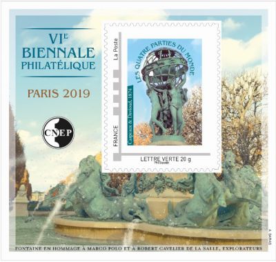 2019 Bloc CNEP n�80 VI�me Biennale Philat�lique Paris