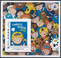 2020 - Bloc FFAP n°18A - Timbres Passion Moulins 2020 (Variété Philaposte)