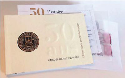 2020 - Livret de l\'Imprimerie \ 50 ans grav�s dans l\'Histoire\ 